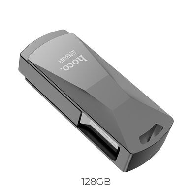 Флешка 128GB недорогая HOCO USB Flash Disk Wisdom high-speed flash drive UD5