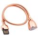 Лампа на USB кабеле LED Remax RT-E602 розовое золото