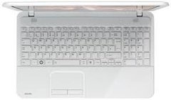 Клавиатура для ноутбука Toshiba Satellite S55 S55T S55D S75 S75-A S75D-A S75DT-A белая с рамкой .