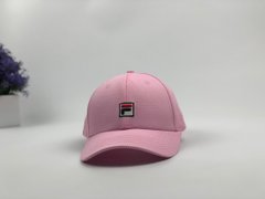 Кепка бейсболка Fila маленький лого (розовая)