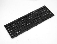Клавиатура для ноутбуков Sony Vaio VPC-EE Series черная с черной рамкой UA/RU/US