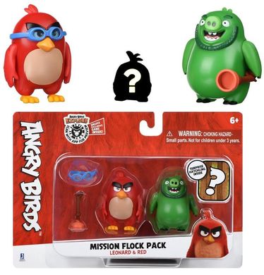 Набір Jazwares Angry Birds ANB Mission Flock Ред та Леонард