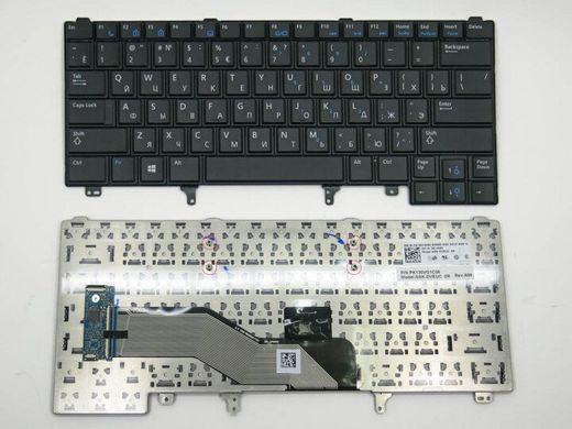Клавиатура DELL Latitude E6420, E5420 ( RU Black с подсветкой). Оригинал.