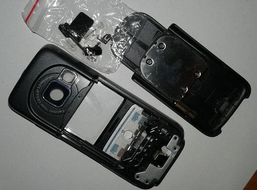 Корпус Nokia N73 черный набор панелей рамок