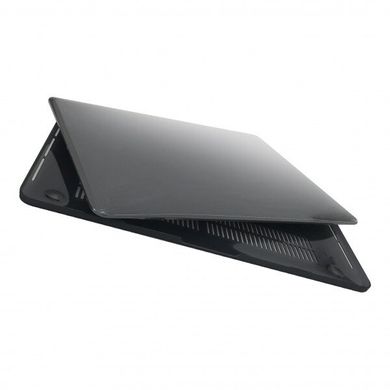 Чехол-накладка Soft Touch для Macbook Retina 12 Black Matte