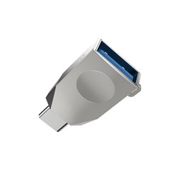 Переходник HOCO ua9 Type-C to USB 3.0 OTG Grey