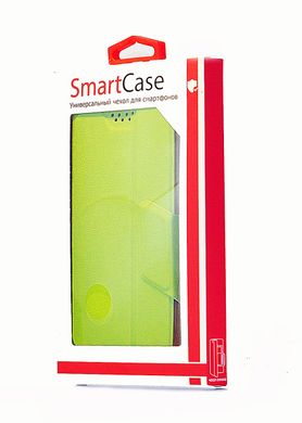 Чехол-слайдер Smartcase XL(5.6"-6.3") texture green/yellow