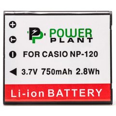 Аккумулятор PowerPlant Casio NP-120