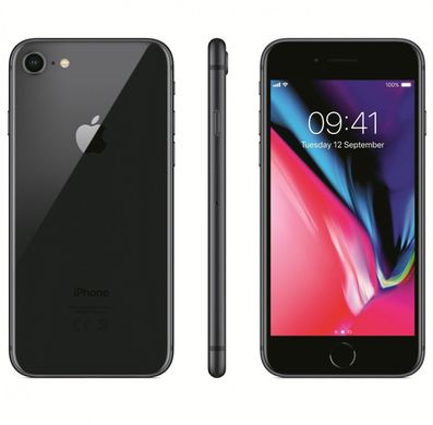 Телефон Apple iPhone 8 64GB space grey (чёрный) MQ6G2