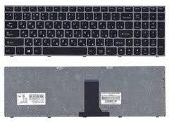 Клавиатура для ноутбука Lenovo IdeaPad B5400, M5400 черная, Черная рамка . Оригинальная клавиатура. Русская