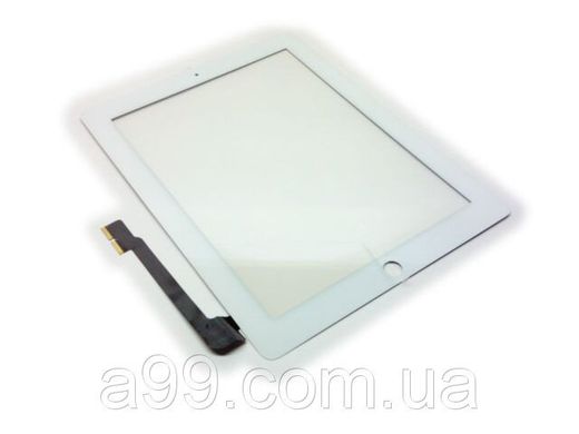 Тачскрин iPad 3 4 белый хай копи без кнопки