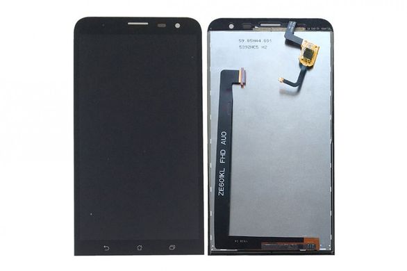 Дисплейный модуль Asus ZenFone 2 ZE601KL черный экран с тачскрином, матрица с сенсором