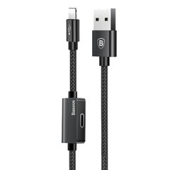 Audio/USB-адаптер Baseus Music Series Audio Cable для iP(Lightning) 2A/1m. Black