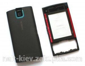 Панели Nokia X3 High Copy черно-красные