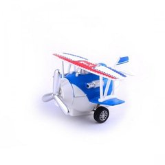 Літак металевий інерційний Same Toy Aircraft синій SY8013AUt-2