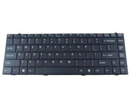 Клавиатура для ноутбуков Sony Vaio VGN-FZ series черная UA/RU/US