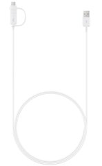 Кабель Samsung Combo Type-C & MicroUSB белый EP-DG930DWEGRU