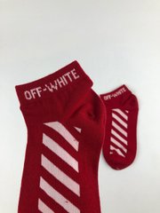 Носки Off-White низкие (красные)