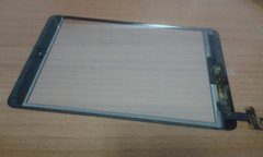 Сенсорное стекло (тачскрин) для планшета Apple iPad Mini 1 / 2 7.9" черный (with IC Flex Connector)