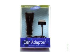 Автомобильное зарядное Samsung Galaxy Tab P1000 Black ECA-P10CBECSTD пластик