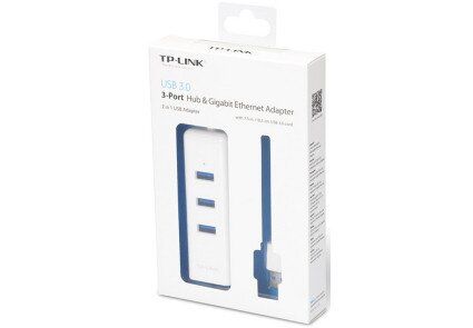 Адаптер TP-LINK UE330 Hub, Gigabit Ethernet