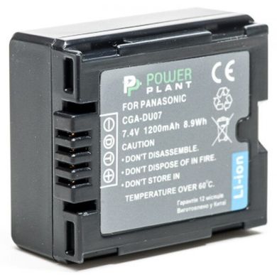 Аккумулятор PowerPlant Panasonic VW-VBD070, CGA-DU07