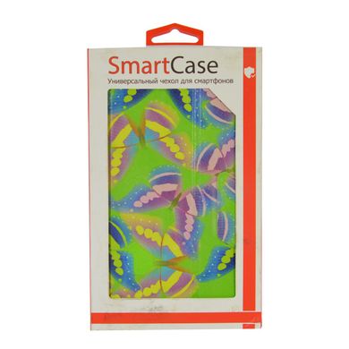 Чехол-слайдер универсальный Smartcase XL 5.6- 6.3 дюймов бабочки butterfly