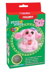 Маса для ліплення Paulinda Super Dough Circle Baby Собака заводний механізм, рожева PL-081177-5