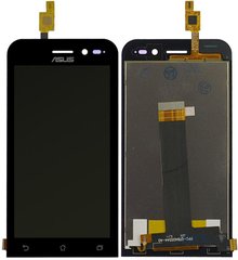 Дисплейный модуль Asus ZenFone Go ZB452KG черный экран с тачскрином, матрица с сенсором