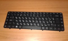 Клавиатура для ноутбуков HP Pavilion dv6-3000 черная с черной рамкой, с подсветкой UA/RU/US