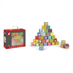 Кубики картонні Janod Алфавіт J02993