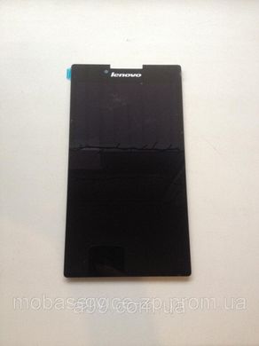 Дисплейный модуль Lenovo Tab 2 A7-30HC черный экран с тачскрином, матрица с сенсором