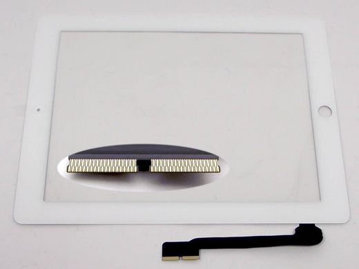Тачскрин iPad 3 4 черный с кабелем для кнопки Home