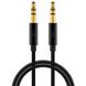 Кабель ZMI AUX Audio braided cable 1m черный (AL103)