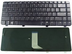 Клавиатура для ноутбуков HP Pavilion dv4-3000 черная с черной рамкой, с подсветкой UA/RU/US