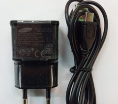 Зарядное устройство microUSB 2 юсб входа 2 ампера силка тока + кабель