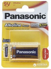 Батарейка Panasonic Alkaline Power 6LR61 Bli 1