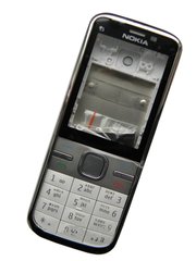 Корпус Nokia C5 белый с клавиатурой Н/С