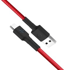 Micro USB Кабель зарядный ZMI AL603 braided cable красный 1 метр