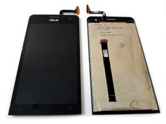Матрица с сенсорный экраном Asus ZenFone 5 A501CG черный экран с тачскрином, дисплейный модуль