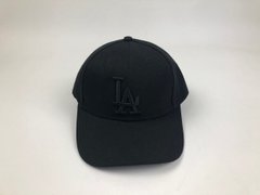 Кепка Los Angeles LA MLB - Черная с черным лого