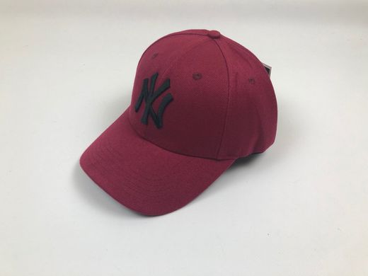 Кепка бейсболка New York Yankees MLB (бордовая)