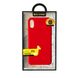 Чехол-накладка G-Case Silicone для iPhone X Red