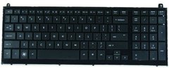 Клавиатура для ноутбуков HP ProBook 4520s черная с черной рамкой RU/US