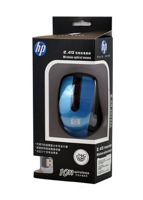 Мышка компьютерная юсб Wireless HP Blue