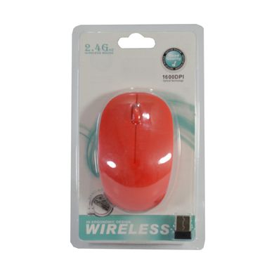 Мышка компьютерная юсб Wireless Red