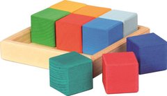 Nic Конструктор дерев'яний різнокольоровий кубик NIC523348