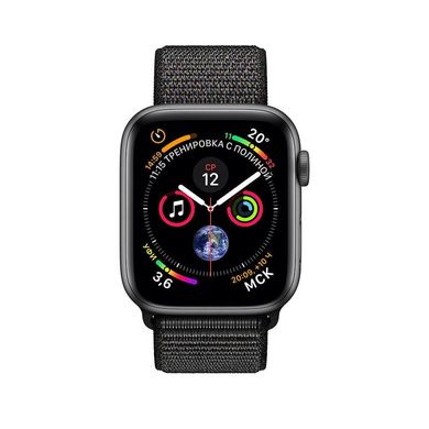 Смарт часы Apple Watch Series 4 MU6E2 44mm GPS Space Gray Aluminum Case with Black Sport Loop
