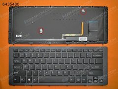Клавиатура для ноутбука Sony FIT15 SVF15 SVF15A, svf-15a1z2eb, svf15a1s2e, SVF15N17CXB без рамки.